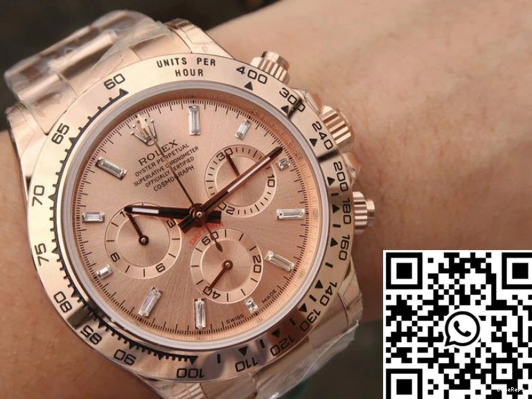 Cosmograph Rose Rolex Dial 116508 Factory Gold JH Daytona 0919